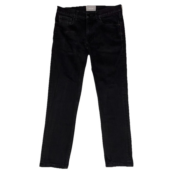 Everlane Other - EVERLANE Jeans Men's 32‎ Black The Slim Jean Stretch Ankle Hemmed 32x27 *altered